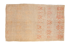 5x8 Vintage Distressed Oushak Carpet // ONH Item ee0053731