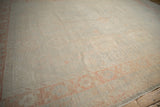 Low-angle view showing the soft pile and soothing tone-on-tone pattern of a distressed carpet.