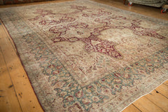 9.5x12.5 Vintage Distressed Kerman Carpet // ONH Item ee005378, Image 3