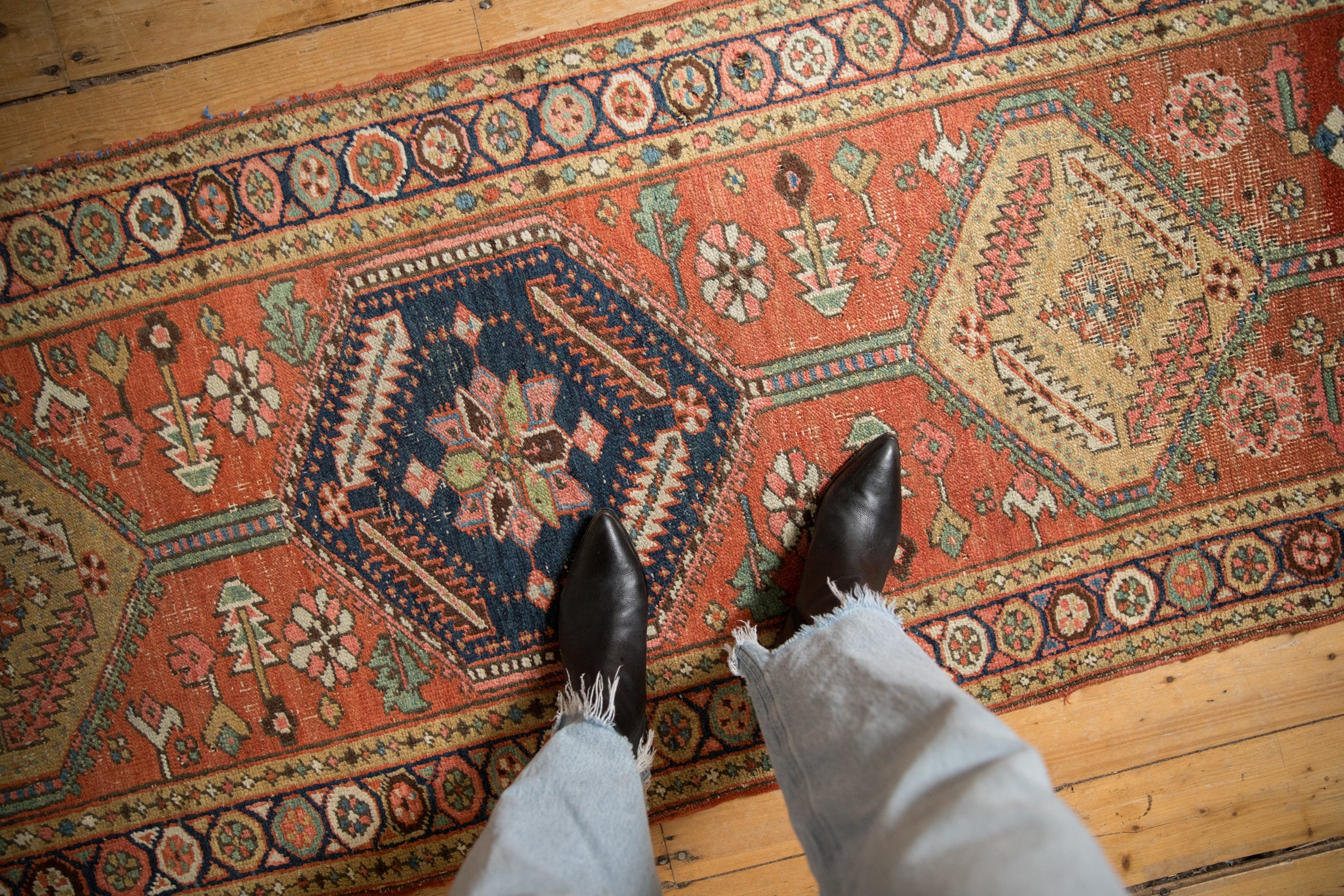 2.5x12 Antique Northwest Persian Rug Runner // ONH Item ee005380, Image 1