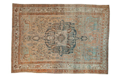 7x9.5 Vintage Distressed Baktiari Carpet // ONH Item ee0053811