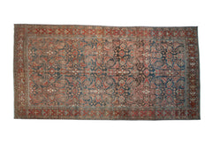 5x10 Vintage Distressed Hamadan Rug Runner // ONH Item ee0053841
