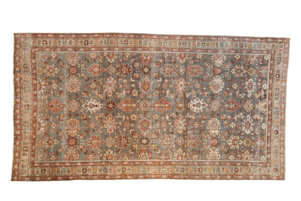 5x10 Vintage Distressed Mahal Rug Runner // ONH Item ee0053921