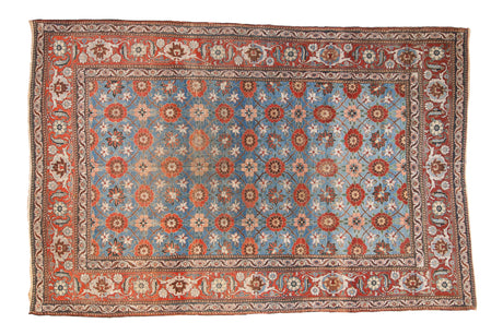 7x10.5 Vintage Fine Distressed Veramin Carpet // ONH Item ee0053931
