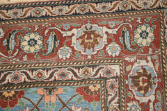 7x10.5 Vintage Fine Distressed Veramin Carpet // ONH Item ee005393, Image 2