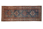 3.5x10 Vintage Distressed Malayer Rug Runner // ONH Item ee0053951