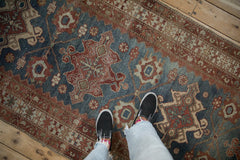 3.5x10 Vintage Distressed Malayer Rug Runner // ONH Item ee005395, Image 1