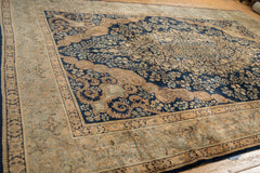 9.5x13.5 Vintage Tea Washed Kerman Carpet // ONH Item ee005396, Image 8