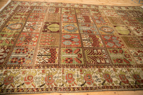 6.5x10.5 Vintage Distressed Bakhtiari Carpet // ONH Item ee005399, Image 7