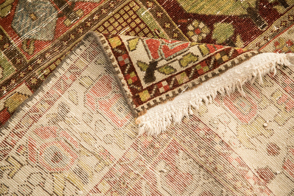 6.5x10.5 Vintage Distressed Bakhtiari Carpet // ONH Item ee005399, Image 11