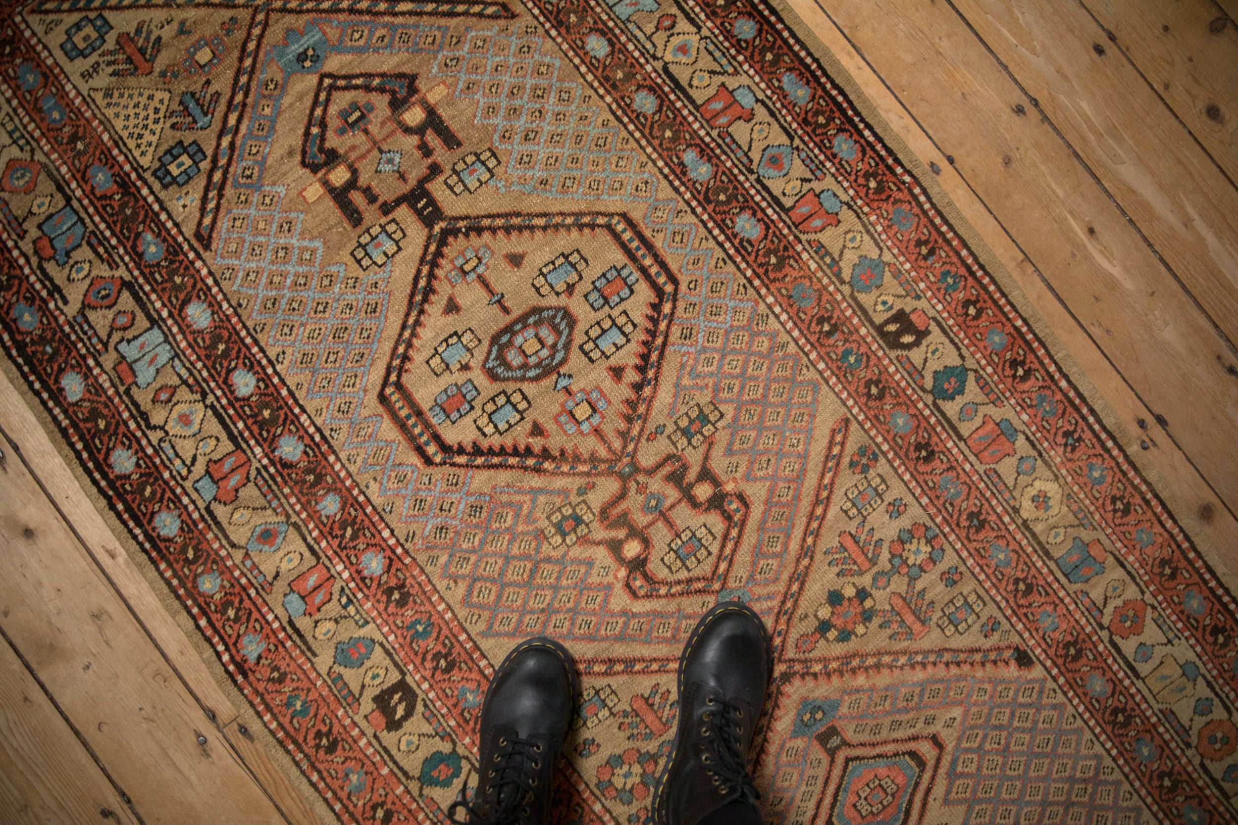 3x13.5 Antique Northwest Persian Rug Runner