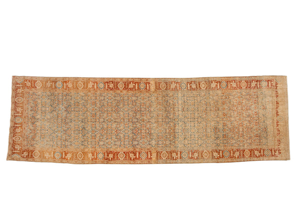 4.5x15.5 Vintage Distressed Bijar Rug Runner // ONH Item ee0054021