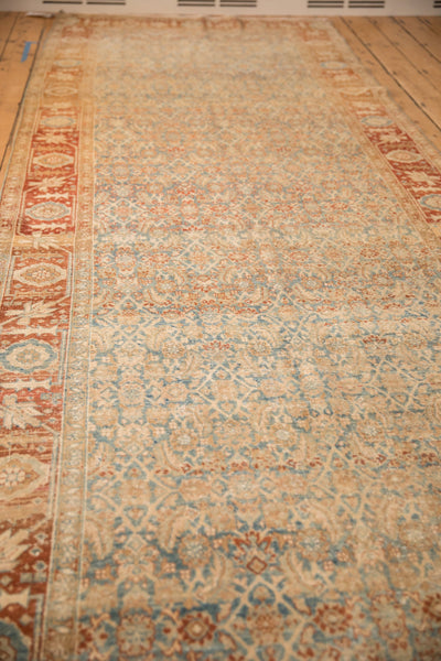 4.5x15.5 Vintage Distressed Bijar Rug Runner // ONH Item ee005402, Image 4