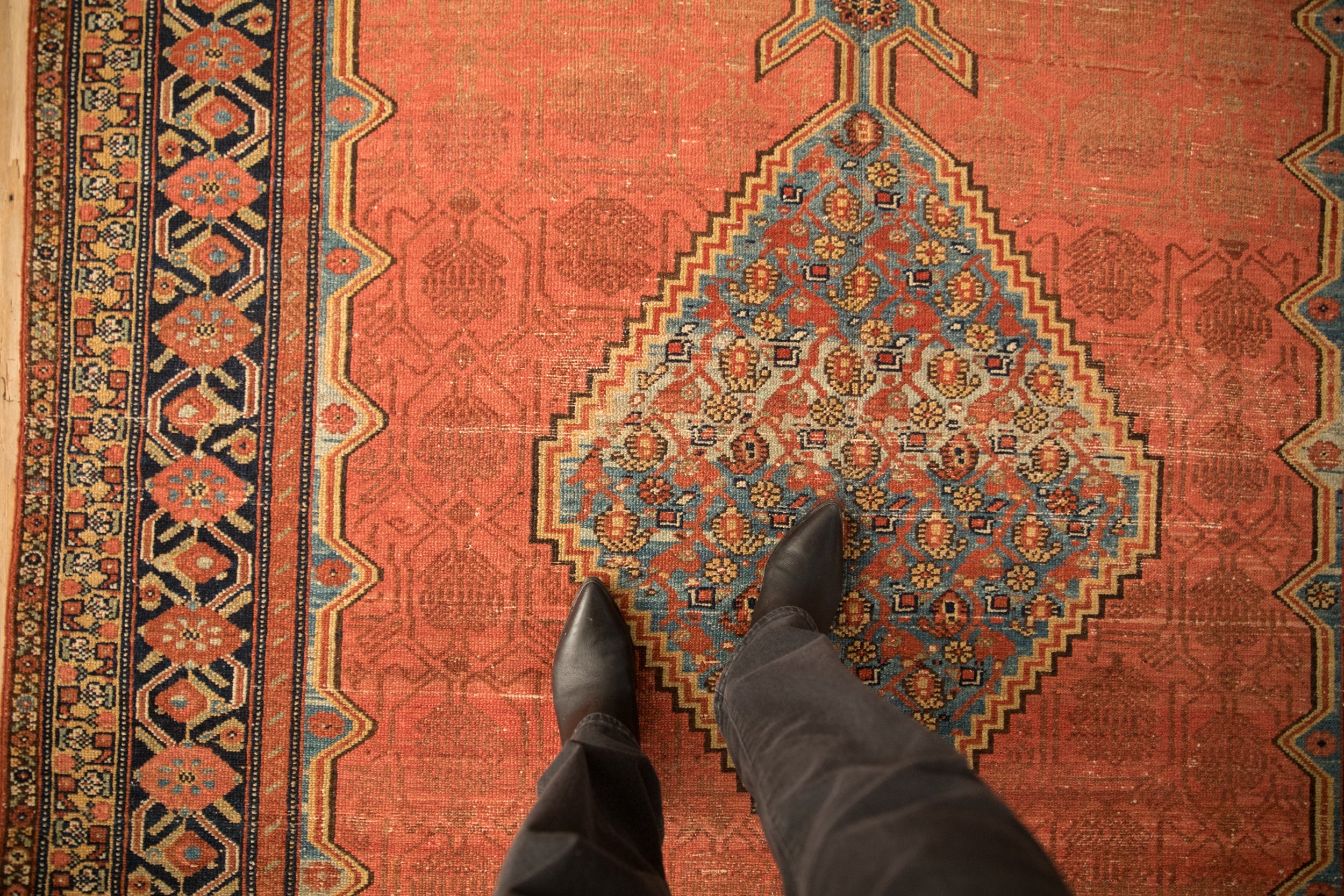 6.5x11 Antique Malayer Carpet // ONH Item ee005403, Image 1