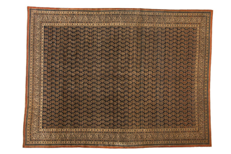 8x10.5 Antique Tea Washed Tabriz Carpet // ONH Item ee0054061