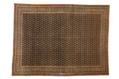 8x10.5 Antique Tea Washed Tabriz Carpet // ONH Item ee0054061