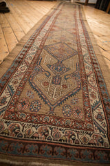 3x18 Antique Camel Hair Serab Rug Runner // ONH Item ee005407, Image 6