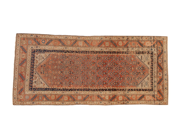 3.5x8 Antique Fine Malayer Rug Runner