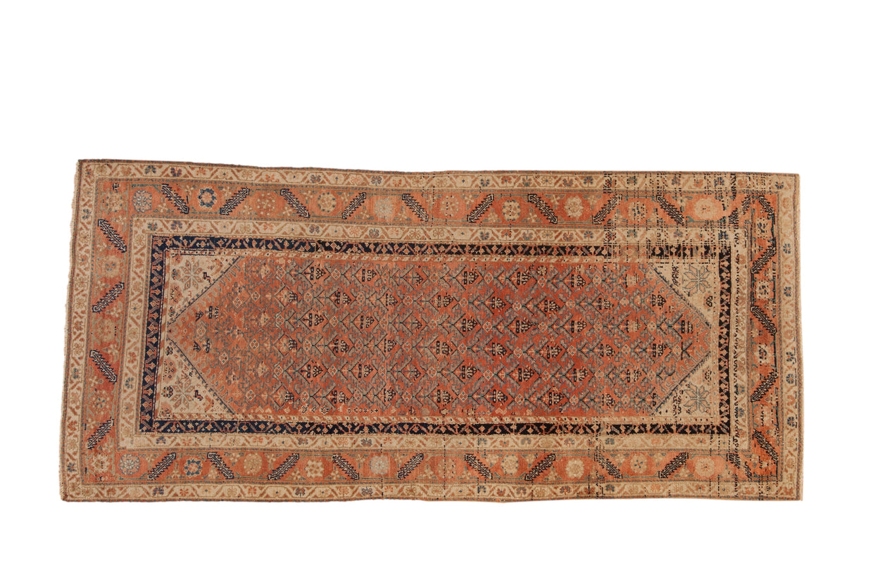 3.5x8 Antique Fine Malayer Rug Runner // ONH Item ee0054091