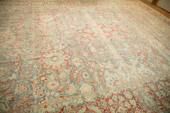 12x16 Vintage Distressed Kashan Carpet