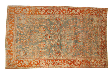 8x13.5 Antique Distressed Sarouk Carpet // ONH Item ee0054151