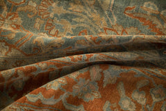 8x13.5 Antique Distressed Sarouk Carpet // ONH Item ee005415, Image 10