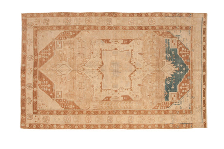 4.5x7.5 Vintage Distressed Hamadan Rug // ONH Item ee0054221