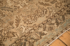 7x7.5 Vintage Distressed Heriz Square Carpet // ONH Item ee005427, Image 4