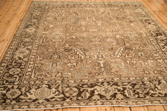 7x7.5 Vintage Distressed Heriz Square Carpet // ONH Item ee005427, Image 6