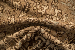 7x7.5 Vintage Distressed Heriz Square Carpet // ONH Item ee005427, Image 7