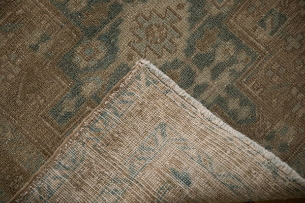 3.5x10.5 Vintage Distressed Heriz Rug Runner // ONH Item ee005432, Image 10