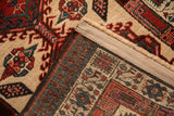 Restored side cord and hand-knotted foundation of a vintage Persian Serab rug runner.
