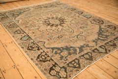 5.5x7 Vintage Distressed Bakhtiari Carpet // ONH Item ee005438, Image 3