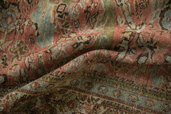 4.5x6.5 Vintage Distressed Mahal Rug // ONH Item ee005440, Image 10