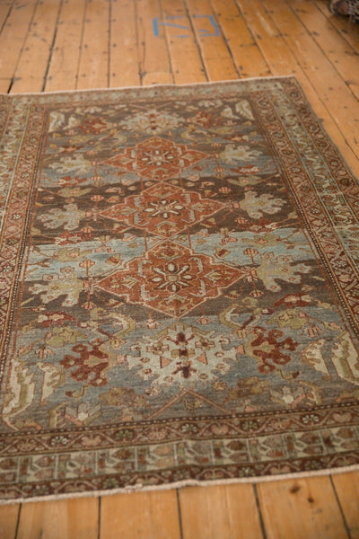 4x7 Vintage Distressed Malayer Rug // ONH Item ee005443, Image 4