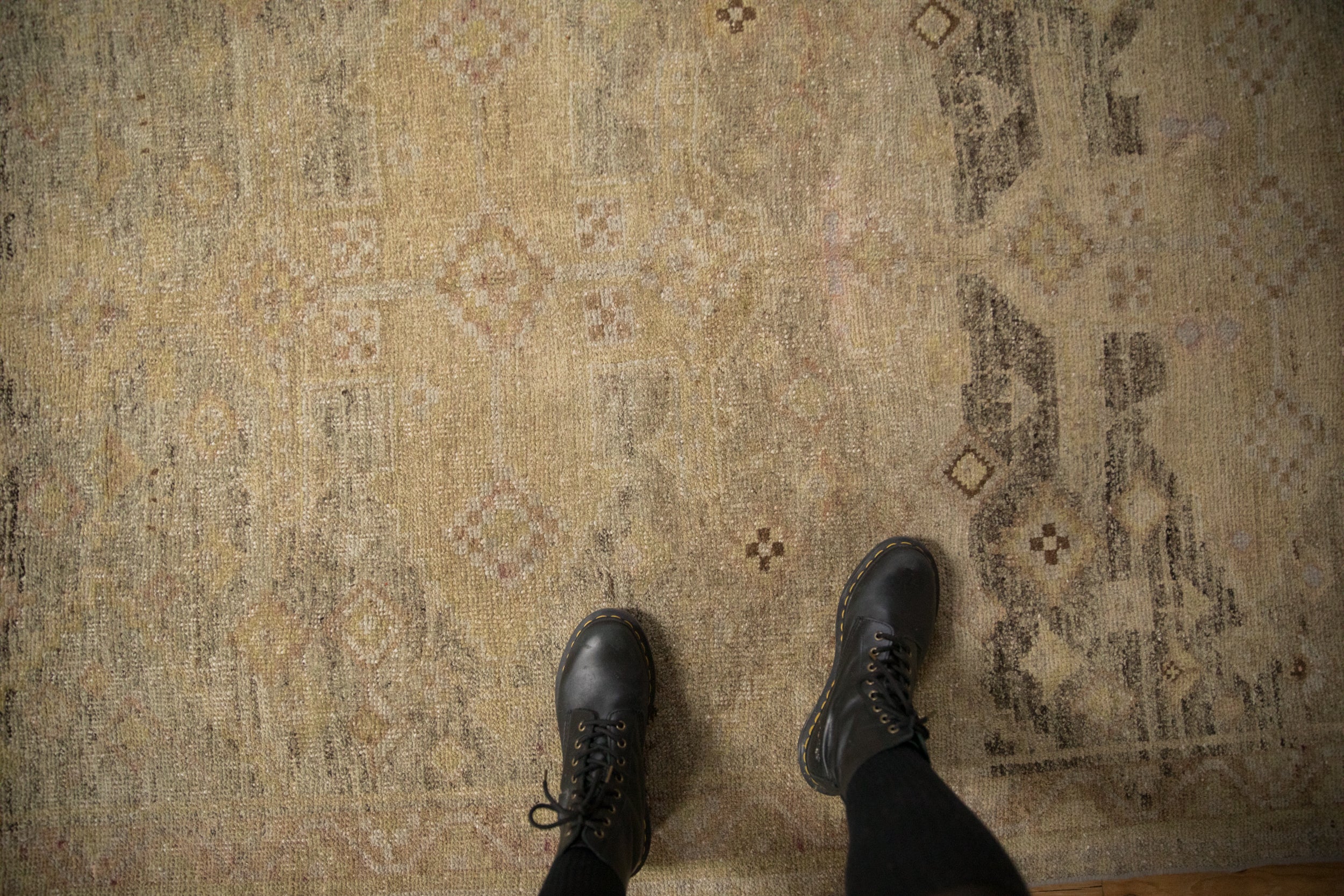 4.5x10 Distressed Peshawar Rug Runner