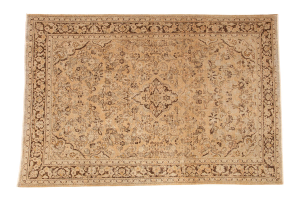 7x10.5 Vintage Distressed Arak Carpet // ONH Item ee0054461