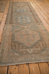 3x10.5 Vintage Distressed Malayer Rug Runner // ONH Item ee005447, Image 8