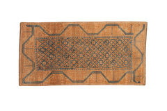 2.5x5 Vintage Distressed Belouch Rug Runner // ONH Item ee0054511