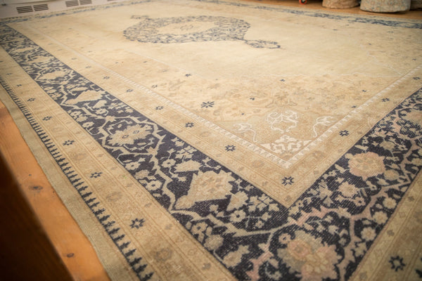 12x17 Vintage Distressed Oushak Carpet