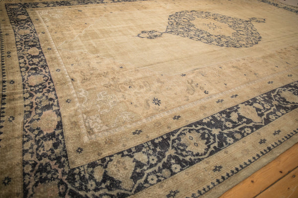 12x17 Vintage Distressed Oushak Carpet