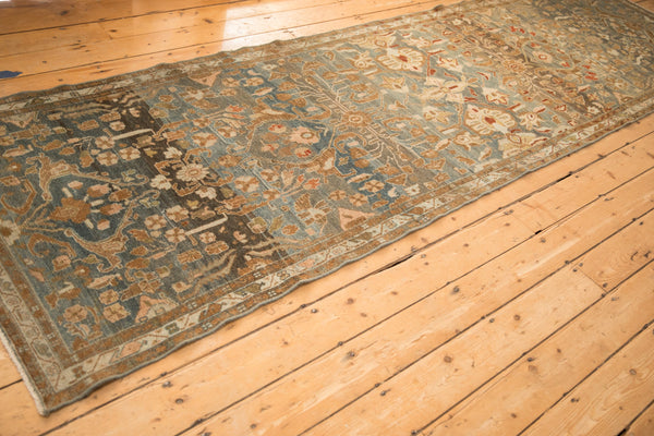 3.5x12.5 Vintage Distressed Malayer Rug Runner
