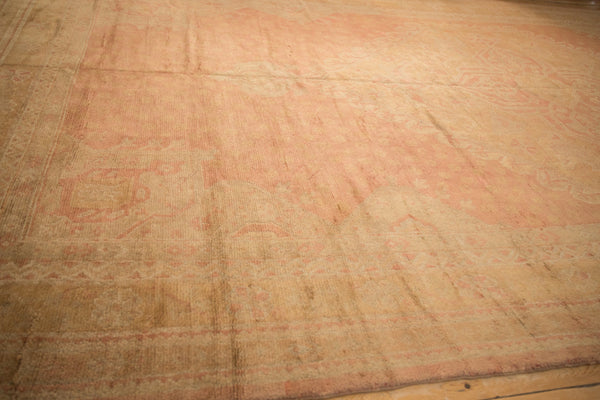 10x17.5 Vintage Distressed Oushak Carpet