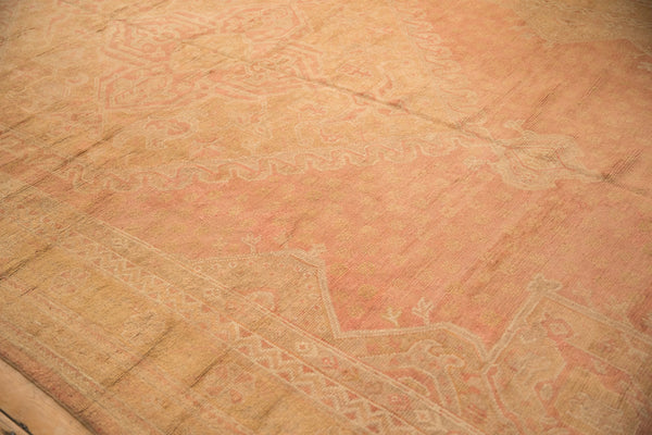 10x17.5 Vintage Distressed Oushak Carpet