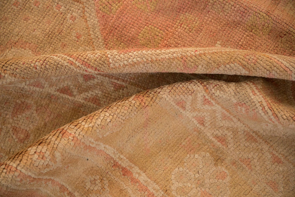 10x17.5 Vintage Distressed Oushak Carpet