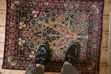 2x3 Antique Kerman Rug Mat