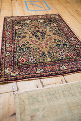 2x3 Antique Kerman Rug Mat