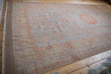 8x15.5 Antique Distressed Khotan Carpet