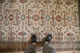 4.5x7 Vintage Distressed Ardebil Rug