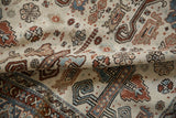 4.5x7 Vintage Distressed Ardebil Rug